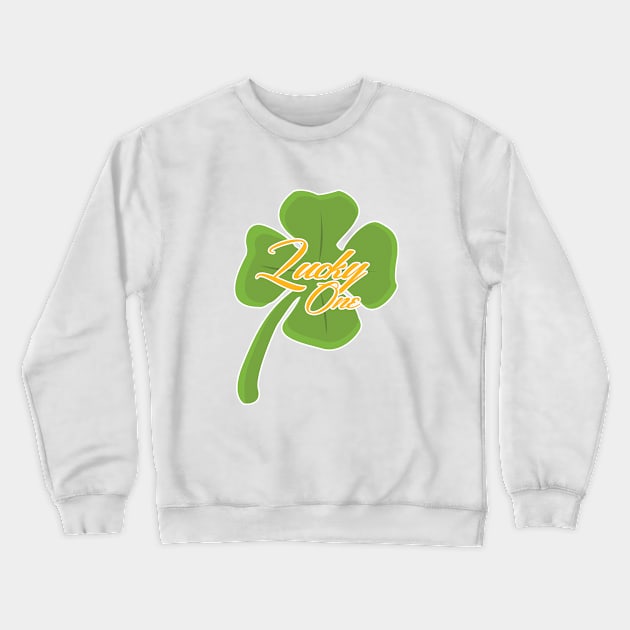 Lucky One (2) Crewneck Sweatshirt by adamzworld